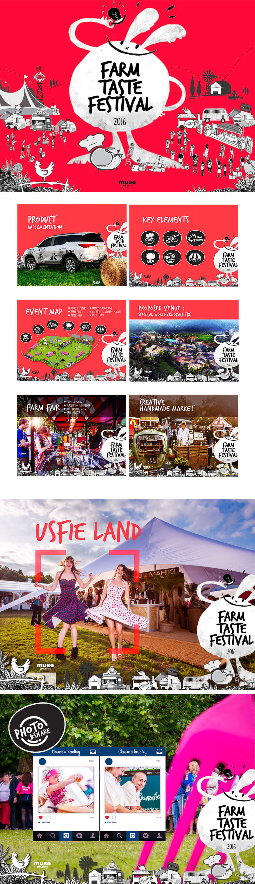 ออกแบบ Farm-Taste-festival | MeDee - บริษัทรับทำเว็บไซต์ กราฟฟิกดีไซน์